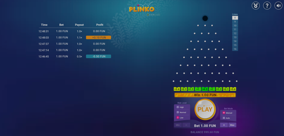 Strategy Plinko